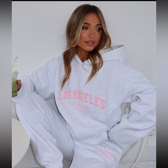White Fox Boutique Tops - White Fox Boutique Decade Classics Global Hoodie